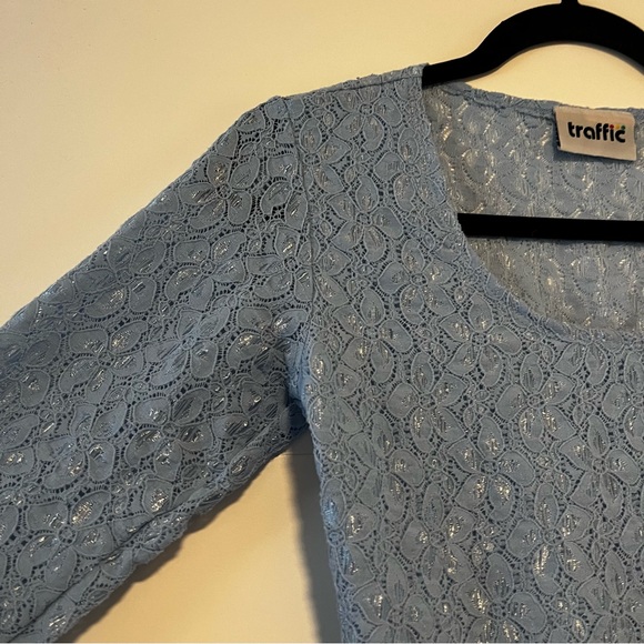 Traffic | Y2K Lace Shirt - Picture 2 of 13